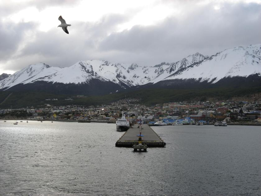 ushuaia cruise ship dock
